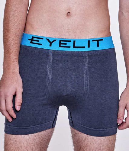 Eyelit Pack X2 Basic Microfiber Boxer Shorts Up to Size 2XL 24654 1