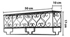 Lo Ideal Vinera Soporte Botellas Vino Y Copas Estante En Metal Rack 4