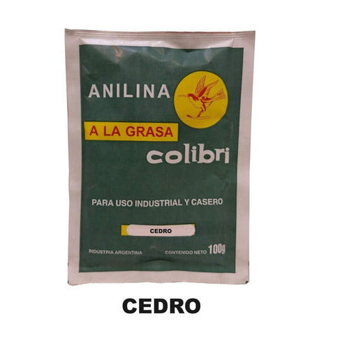 Anilina A La Grasa Colibri X 100 Grs Cedro 1