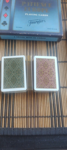 Cartas Poker Patience Europe Fournier 2