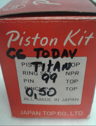 Kit Piston Aros Top Jp Honda Today Titan 99 050 Centro Motos 3