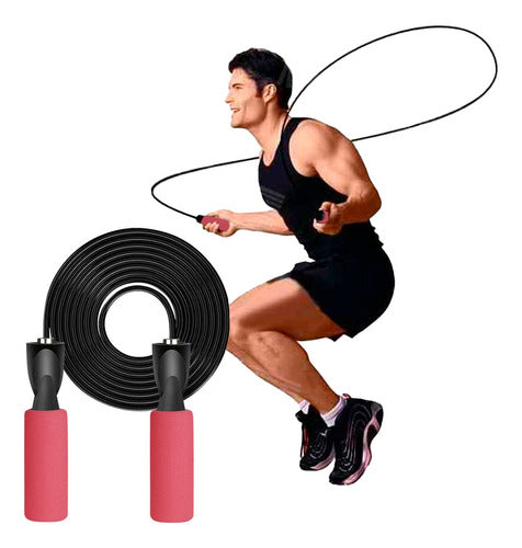 Professional Jump Rope with Ball Bearings Fitness Boxing Gym 26