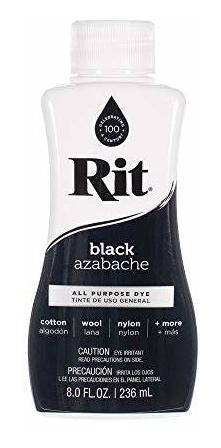 Colorante Para Tela Pre Disuelta Negro Azabache X 1u 236ml 0