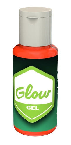 Glow Body Art Gel Fluo Glow Body Art Cabello Y Cuerpo 4