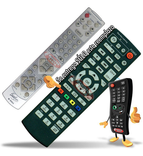 Control Remoto Para Home Theater Feather M-998a 1