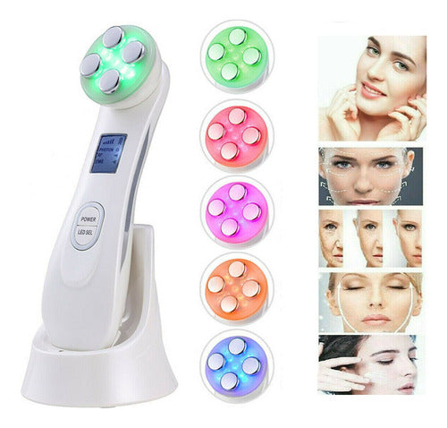 Portable Radiofrequency Ultrasound Massager with Charging Base 0