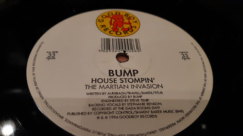 Bump House Stompin Vinilo Maxi Uk 1994 Muy Buen Estado 0