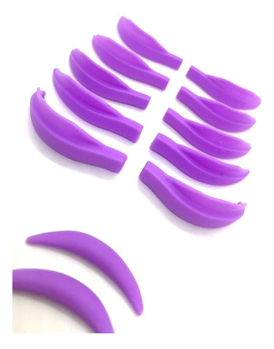 Anatomical L Curved Lift Eyelash Perm Rods Molds 0