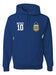 MA_INDUMENTARIA Buzo Argentina Azul - Con Capucha Futbol - Unisex Tendencia 0