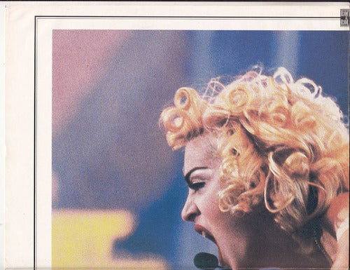 Madonna Reina Del Pop Poster Revista Gente 42 X 55 Color 0