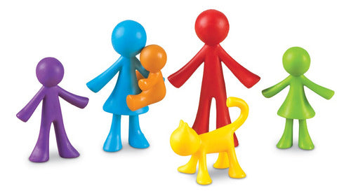 Learning Resources Familia Figuras Para Contar - Set De 24 3