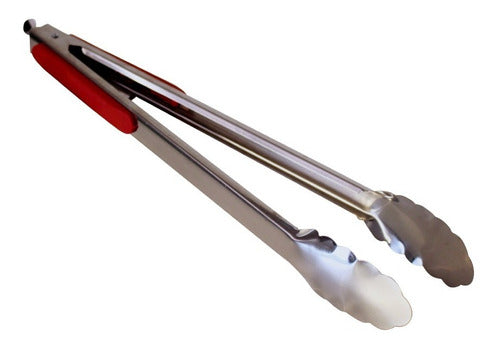 BBQ Grill Long Cooking Tongs 2