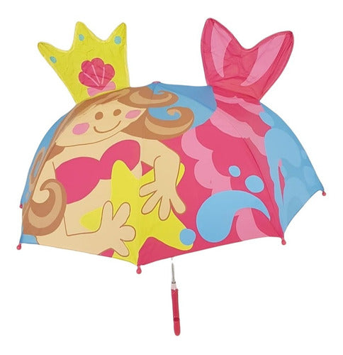 Colours Unicorn Shark Mermaid Child Umbrellas 0