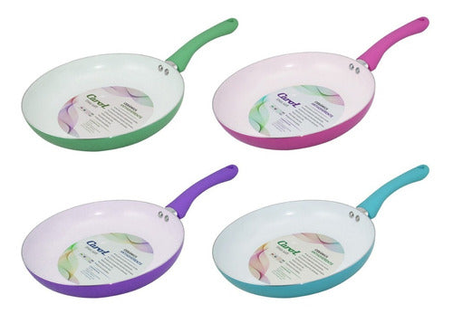 Pettish Bazar Ceramic Frying Pan 22cm Carol Color Pettish Online 0