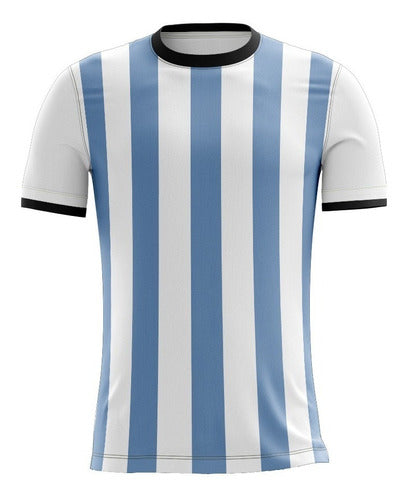 Argentina 2022 World Cup Home Jersey Adult Sport Feel 0