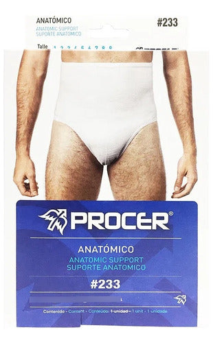 Anatomic Inguinal Hernia Support Underwear by Procer 0