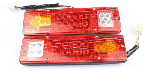 Luz Traseira De Motocicleta Mototaxi Trimoto Motocab 0