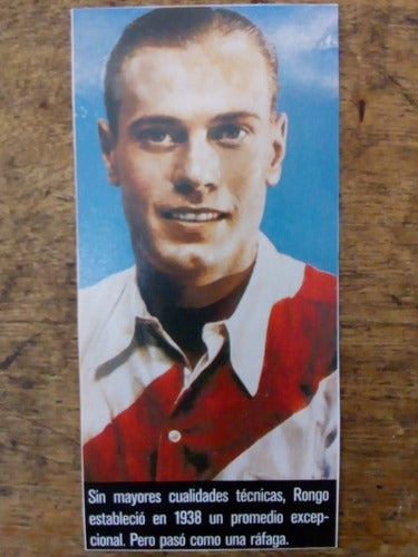 Recorte River Plate De Rongo Año 1938 0