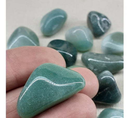 Green Quartz Tumbled Stone x 50 g 0