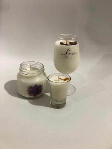 BrandName Centerpieces, Soy Candle Souvenirs for 15th Birthdays and Weddings 3