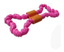 Oasis Large Pink Braided Bone Chew Toy for Pets 4