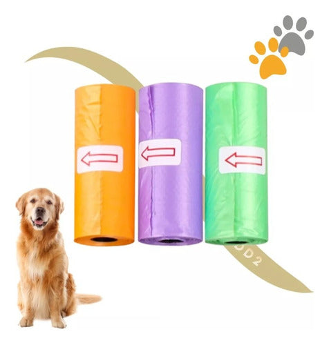 Fashion Pack of 3 Dog Poop Bags for Pet Bag Holders 6