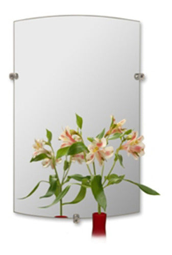 Reflejar Modern Bathroom Mirror with Polished Edges 30 X 50 cm 0