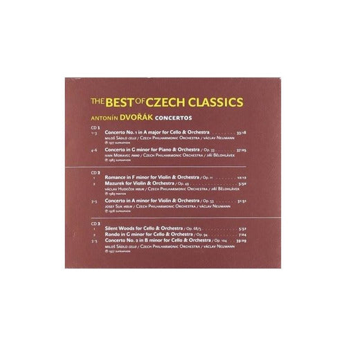 Dvorak/suk/hudecek/cpo/belohlavek Best Of Czech Classics Con 1