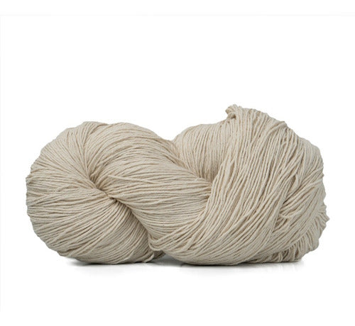 Intermediary Cotton Yarn 8/6 Color Crudo 1kg FaisaFlor 0