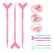 Fashion 3 Double-End Brushes for Eyelash Extension Lifting Perm 0