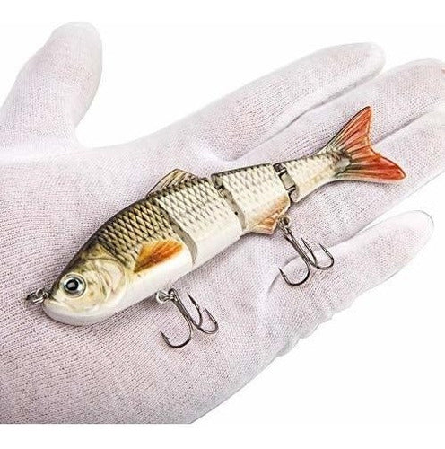 Señuelo De Pesca Duro Articulado Para Trucha Lubina Mod:3 3