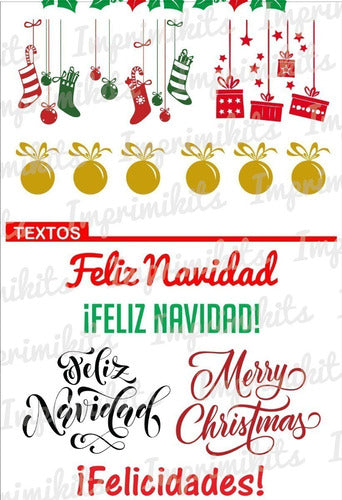 +400 Vectores Navidad Fiestas Vinilos Sublimacion Vector 6