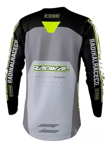 Radikal Jersey Motocross Enduro Concept Grey 1