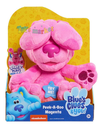 Blue's Clues Barking Peek a Boo Plush with Sound and Movement 6