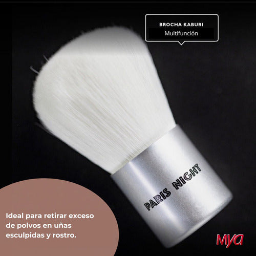 Paris Night Mini Nail Dust Brush KABURI 1