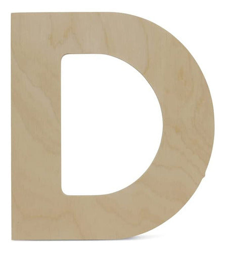 Woodpeckers - Wooden Letters - D - Decorative Monogram P 0