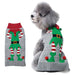 Hapee Perro Suéteres Para Navidad Santa Mascota Gato Clothes 0