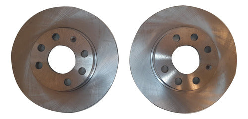 Cilbrake Kit X 2 Ventilated Brake Disc Chevrolet Corsa Classic 1