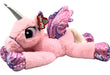 Phi Phi Toys Giant Lying Unicorn Plush with Wings 0