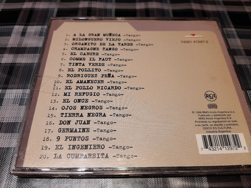 Carlos Di Sarli - Instrumental - Cd Tango Original 20 Temas 1