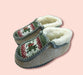 Handwoven Alpaca Wool Slippers for Kids - Salta Hornito Style 7