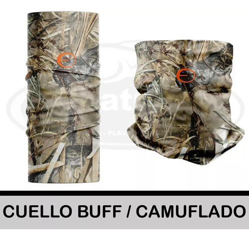 Realtree Camo Junco Buff Neck Gaiter with Hydrowick - Multifunctional 4