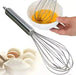 Meba Manual Hand Whisk Stainless Steel 12 Fine Wires 3