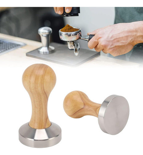 Tamper Coffee Compactor Barista by Pettish Online 3