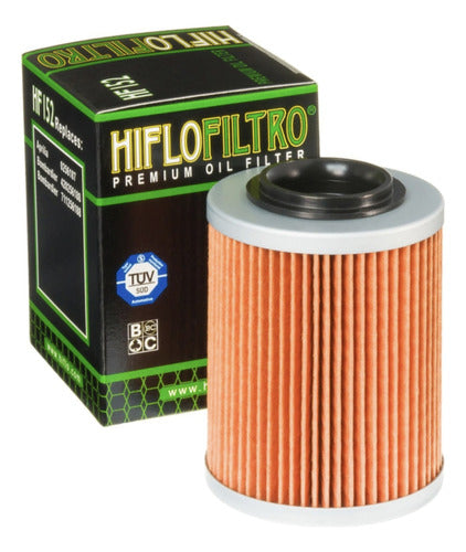 Filtro De Aceite Hiflo Cf Moto Gamma  Np 450 550 800 1000 Rp 0