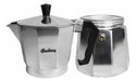 Hudson Polished Aluminum Italian Type Coffee Maker 9 Cups Bz3 3