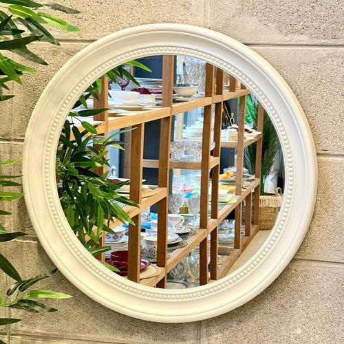 El Capitán Decorative Wall Mirror Plastic Frame Ø 57cm 0