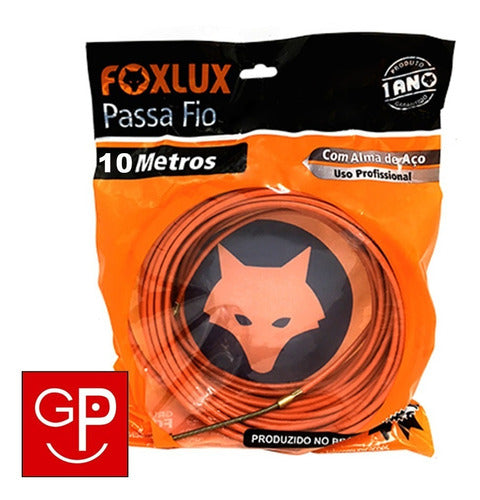 Cinta Pasa Cable Polipropileno C/alma De Acero Foxlux 10 Mts 1