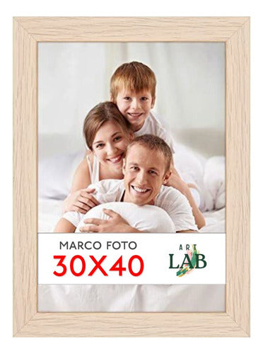 Picture Frame 30x40 Marupá Wood Premium 0
