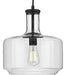 Latrobe Collection 1-light Clear Glass Coastal Lámpara Colga 0